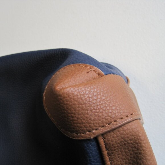 Rosetti Navy blue and Brown Tote Bag - Picture 4 of 16